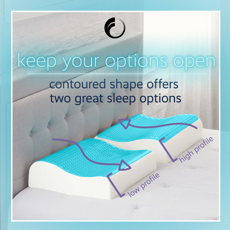 Cool contour pillow online